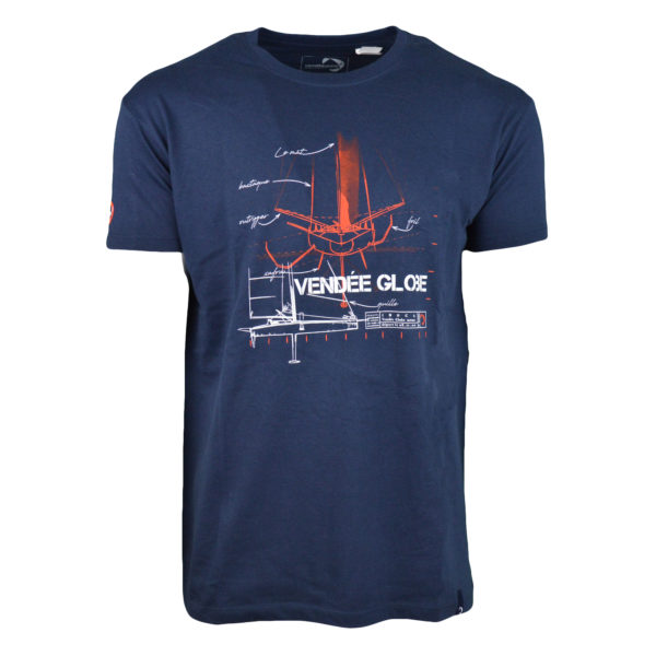 t-shirt etrave marine vendée globe 2020