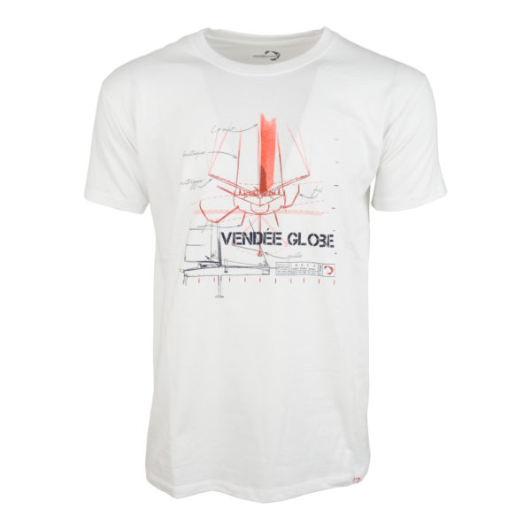 tshirt etrave blanc boutique vendée globe 2020