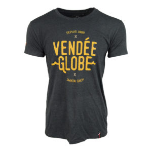 tshirt wave anthracite boutique vendée globe 2020