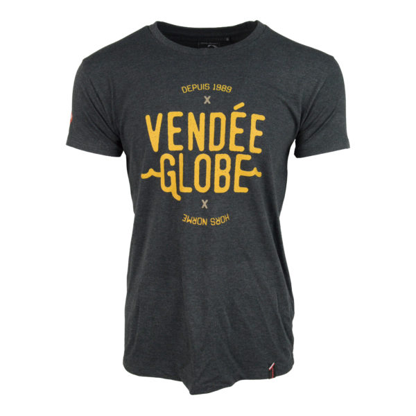 tshirt wave anthracite boutique vendée globe 2020
